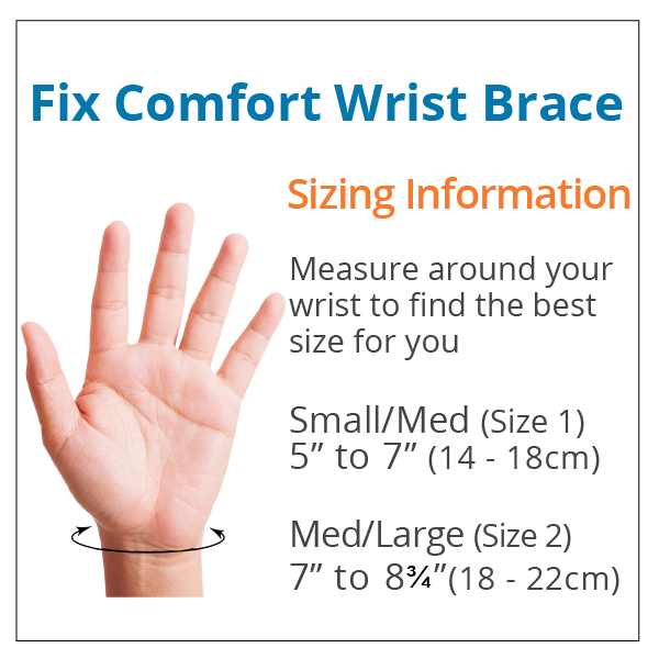 Fix Comfort Wrist Brace for Carpal Tunnel Syndrome